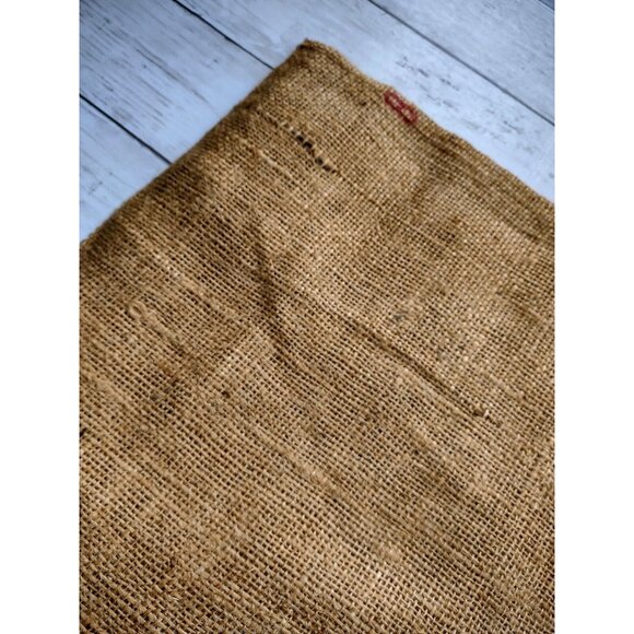 New Unused Vintage Fulton Ratscat Certified Illinois Seed Crop Burlap Gunny Sack - Picture 7 of 16